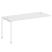 Проходной наборный элемент рабочей станции Metal System Style БП.ПРС-СП-1.4 1600x720x750 (Дуб Наварра/Серый металл)