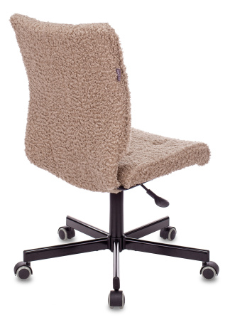 Кресло СН-330М коралловый экомех крестов. металл черный (Коралловый)