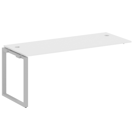 Проходной наборный элемент рабочей станции Metal System Style БО.ПРС-СП-1.5 1800x720x750 (Белый/Серый металл)