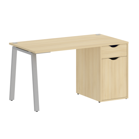 Стол письменный VR.SP-3-138.1.A 1380x720x750 (Акация Лорка/Серый Металл)