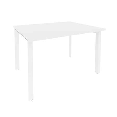 Стол переговорный Onix O.MP-PRG-1.2 1180x980x750 (Белый Бриллиант/Белый Металл)