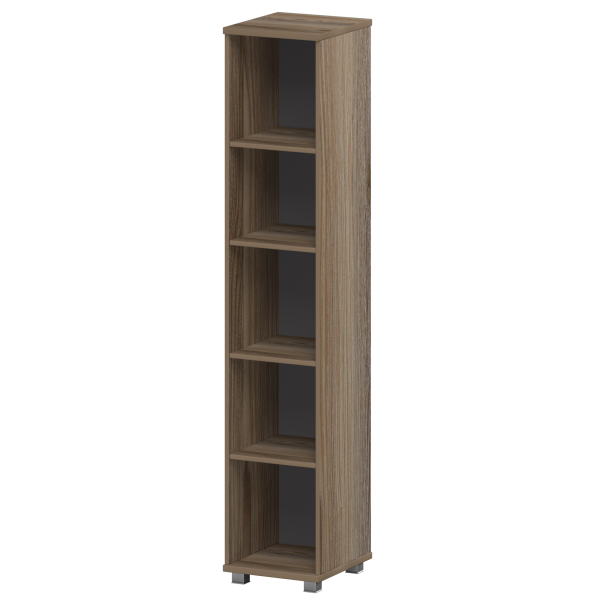 Стеллаж высокий узкий Аргентум НТ-540 400x445x2050 (Дуб сафари)