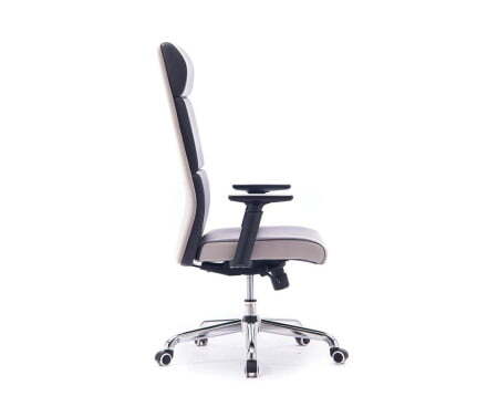 Лондон / темно серая+светло серая (вставки) экокожа (Серый)