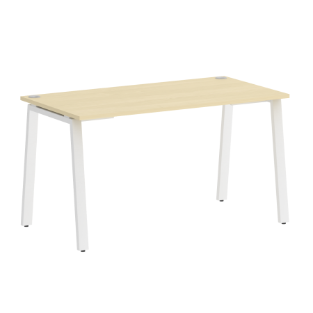 Стол письменный VR.SP-3-138.A 1380x720x750 (Клен/Белый Металл)