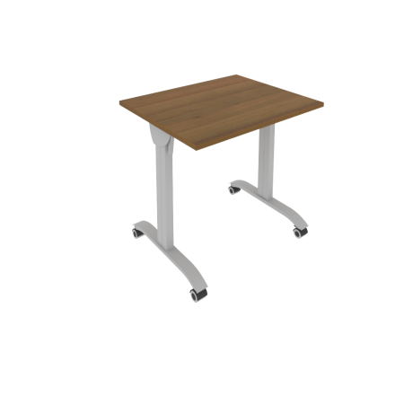 Стол складной мобильный Mobile system СМ-1 800x650x757 (Орех Гварнери/Серый металл)