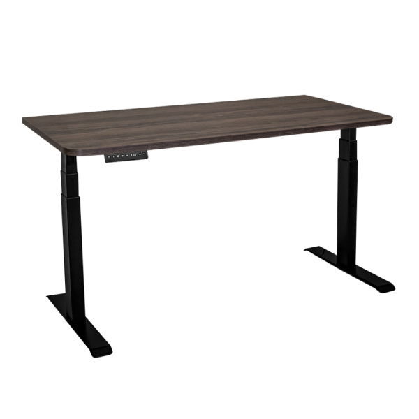 Стол c электроприводом LA-T33-2A3 (1200x700x625-1275) (Коричневый дуб | Черный)
