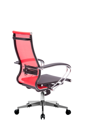 Кресло для руководителя Метта МЕТТА-9(MPRU)/подл.131/осн.004 (Красный)