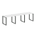 Рабочая станция Metal System Style БО.СМ-3.1 3000x720x750 (Дуб Наварра/Серый металл)