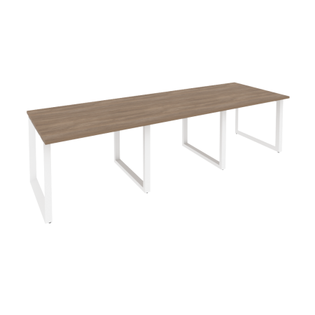 Стол переговорный Onix O.MO-PRG-3.1 2940x980x750 (Дуб Аризона/Белый Металл)