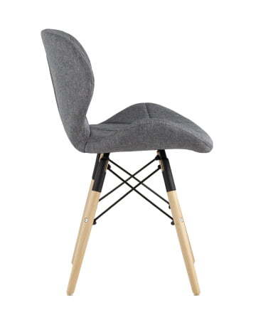 Стул Бон рогожка темно-серый (Стул Бон темно-серый)