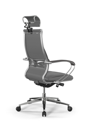 Кресло для руководителя Метта Samurai B2-11K - Infinity /Kc06/Wm06/K2cL/H2cL-3D(M26.B32.G25.W03) (Серый)