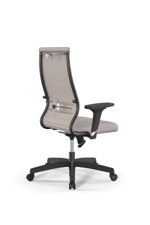 Кресло для руководителя Метта Sit 10 B2-161D - Extra /Km02/Wm12/D02P(M09.B02.G15.W01) (Светло-бежевый)