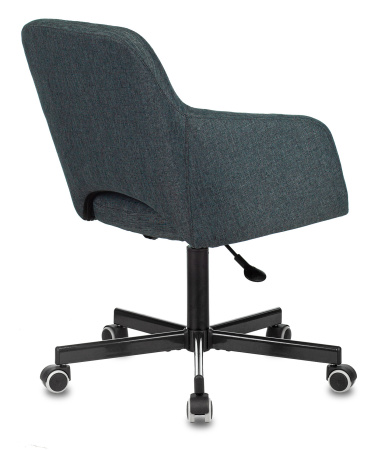 Кресло CH-380M синий шторм 38-416 крестов. металл (Синий)