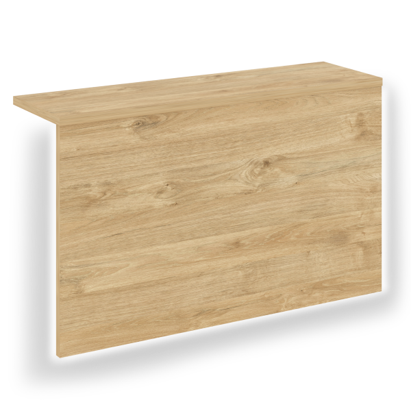 Накладка с подсветкой прямая высокая для О.R-F.MP.V-158 Onix О.R-NP.V-158.1.S 1120x327x674 (Тиквуд Светлый)