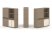 Тумба двойная + высокая надставка ES.NB.2V-20 (1500х410х1520) (Латте/Тиквуд Светлый)