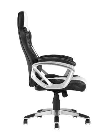 Кресло игровое TopChairs Continental белое (Геймерское кресло Continental белый)