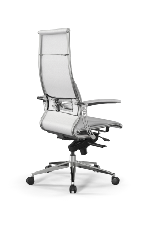 Кресло для руководителя Метта Samurai L1-10U - Infinity /Kc06/Nc06/U0mL-4c3(M06.B32.G11.W03) (Белый)