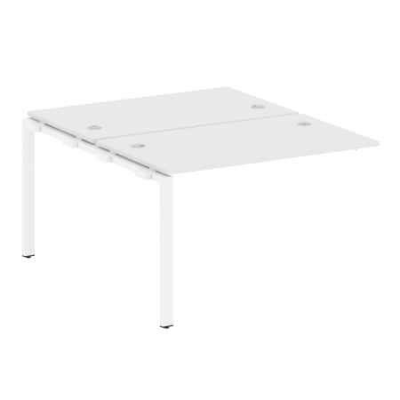 Проходной наборный элемент рабочей станции Metal System Style БП.ПРС-СП-2.2 1200x1475x750 (Белый/Белый металл)