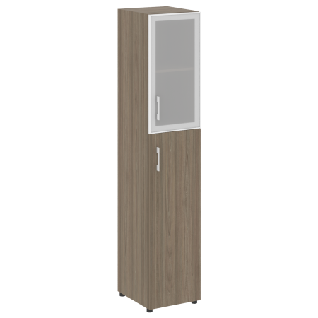 Шкаф высокий узкий нужен топ правый LT.SU 1.7R R 400x450x1990 (Вяз Благородный)