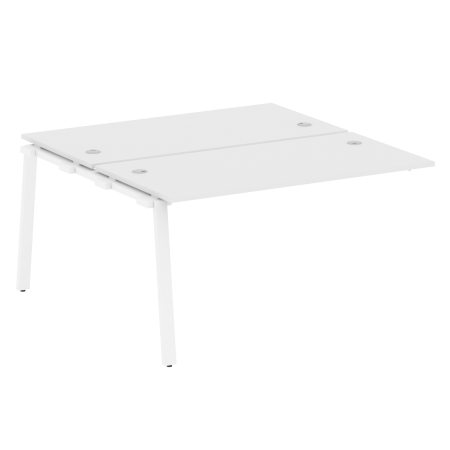 Проходной наборный элемент рабочей станции Metal System Style БА.ПРС-СП-2.3 1400x1475x750 (Белый/Белый металл)