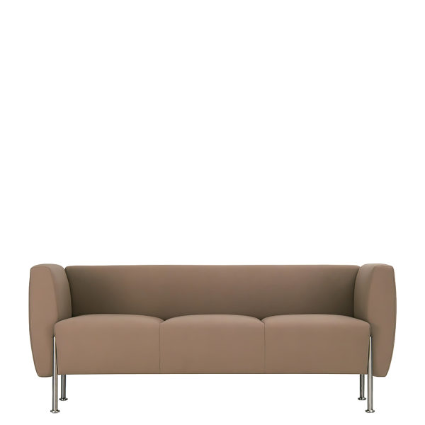 Диван офисный Бокс (М-37) 3-х местный (Коричневый)