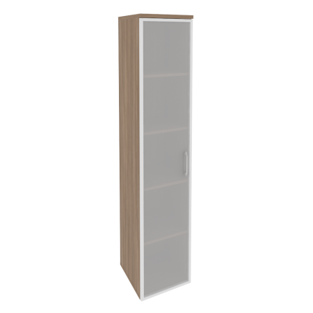 Шкаф высокий узкий левый Onix O.SU-1.10RL 400x420x1977 (Дуб Аризона)