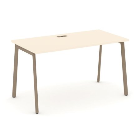 Стол рабочий ES.SP-3-LP (1380х730х750) (Сатин/Металл Латте)