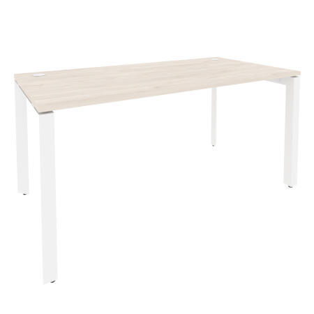 Стол рабочий на П-образном м/к Onix O.MP-SP-4.8 1580x800x750 (Денвер Светлый/Белый Металл)