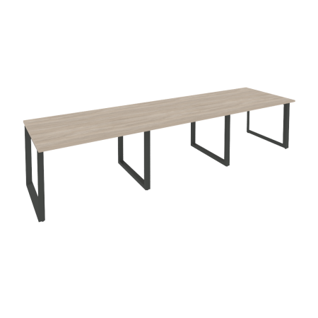 Стол переговорный Onix O.MO-PRG-3.2 3540x980x750 (Дуб Аттик/Черный металл)