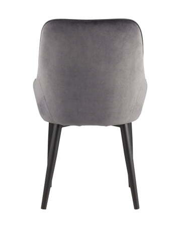 Стул Диана велюр серый (Стул Диана серый)