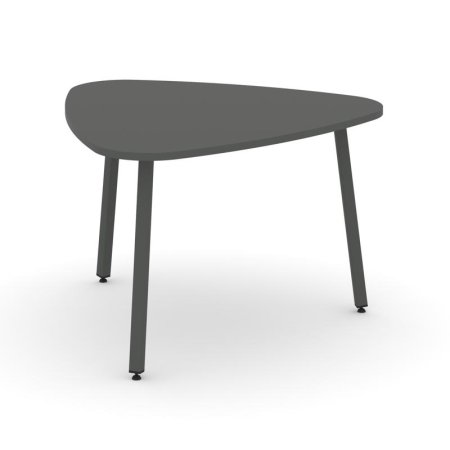 Стол переговорный SN-4.SPRG-71.3 (1200х1200х750) (Антрацит/Металл Антрацит)