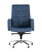 Кресло руководителя Лансет микровелюр темно-синий (Компьютерное кресло Лансет темно-синий)