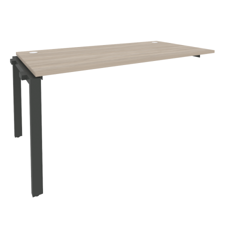 Наборный элемент рабочей станции на П-образном м/к Onix O.MP-1.NRS-4.8 1580x800x750 (Дуб Аттик/Черный металл)