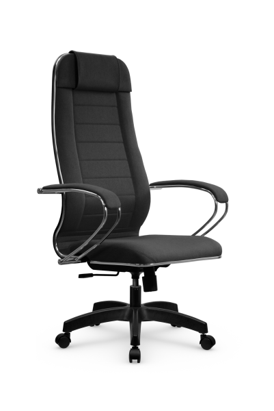 Кресло для руководителя Метта МЕТТА B 1m 32P/подл.127/осн.001 (Темно-серый)