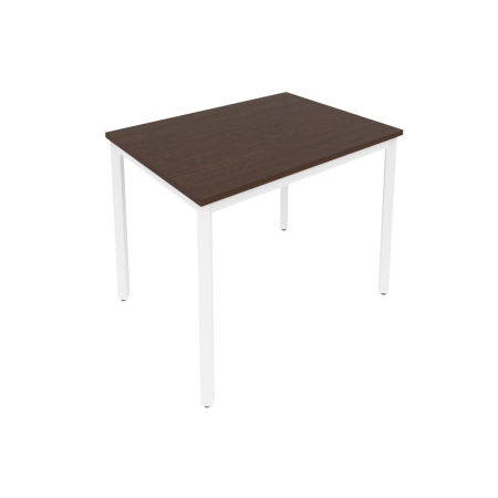 Стол письменный на металлокаркасе Slim С.СП-3 980x720x750 (Венге Цаво/Белый металл)