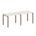 Рабочая станция на 2 раб.места Metal System Style БП.СМ-2.1 2000x720x750 (Дуб Наварра/Серый металл)