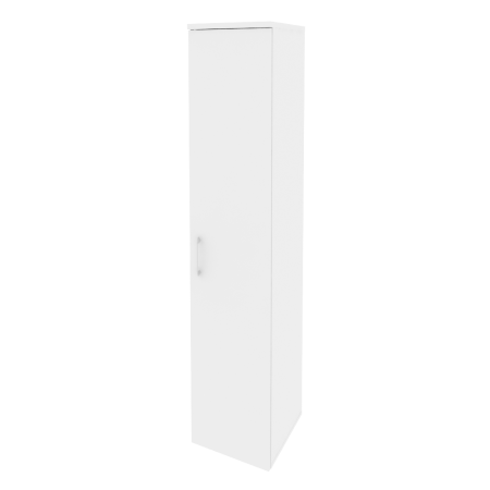 Шкаф высокий узкий правый Onix O.SU-1.9R 400x420x1977 (Белый Бриллиант)