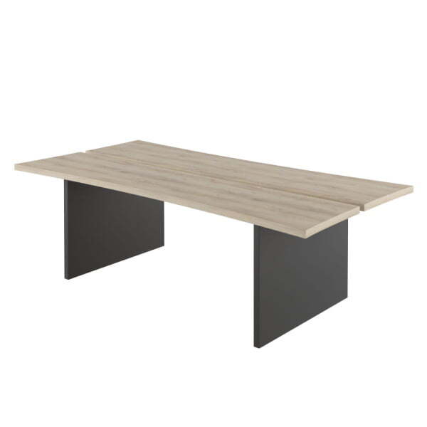 Стол для переговоров правый Fort FOT30470002 2400x1200x770 (Дуб Каньон)