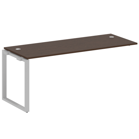 Проходной наборный элемент рабочей станции Metal System Style БО.ПРС-СП-1.5 1800x720x750 (Венге Цаво/Серый металл)