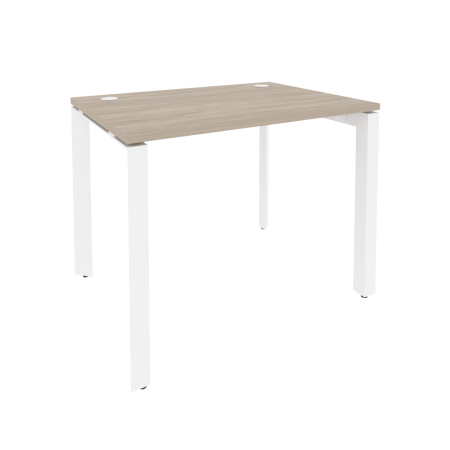 Стол рабочий на П-образном м/к Onix O.MP-SP-1.7 980x720x750 (Дуб Аттик/Белый Металл)