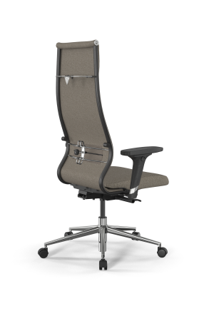 Кресло для руководителя Метта SynchroSit 10 B1-162D - Bahama /Kb15/Wh12/D02P(M23.B23.G18.W02) (Песочный)