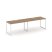 Рабочая станция 1 сторонняя SN-4O.ORS-012 (2360х700х750) (Тиквуд Светлый/Металл Антрацит)