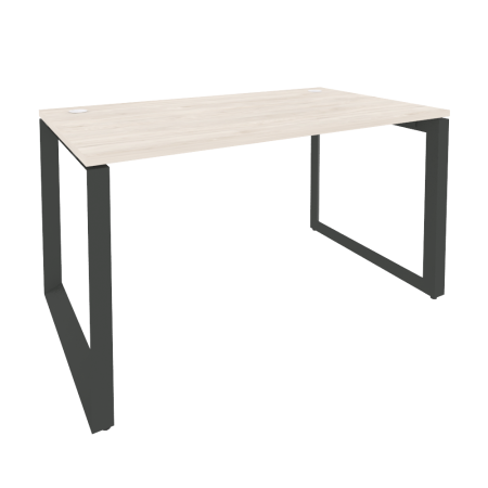 Стол рабочий на О-образном м/к Onix O.MO-SP-3.8 1380x800x750 (Денвер Светлый/Черный металл)
