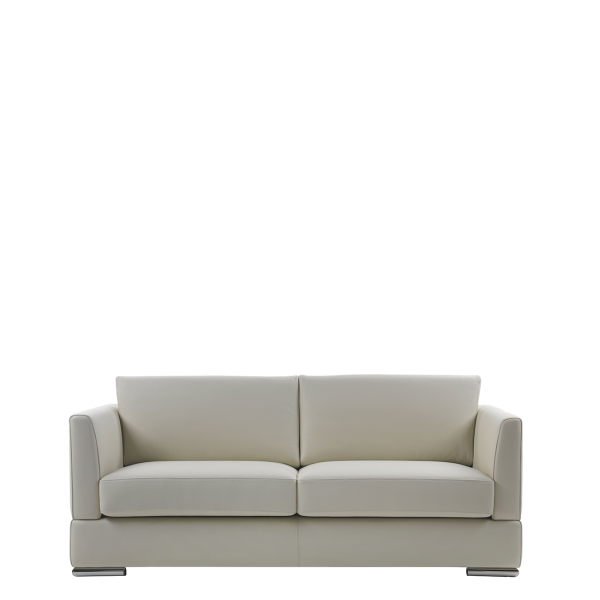 Диван офисный Фред (М-42) 2-х местный (Белый)