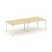 Стол переговорный SN-5P.SPRG-042.3 (2360х1180х750) (Тиквуд Светлый/Металл Антрацит)