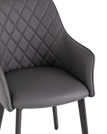 Стул Прайм экокожа серая (Стул Прайм серый)