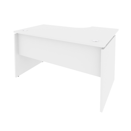 Стол эргономичный левый Onix O.SA-2L 1380x980x750 (Белый Бриллиант)