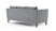 Диван 3-местный раскладной Neapole (2320x970x960) Серый (Серый)