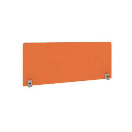 Экран тканевый для стола L1200мм Б.ТЭКР-2 1050x22x450 (Оранжевый)