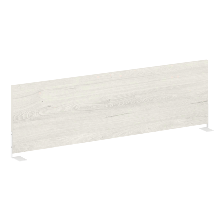 Экран боковой L1200мм Metal System Style Б.ЭКР-120 1200x18x348 (Дуб Наварра/Белый металл)